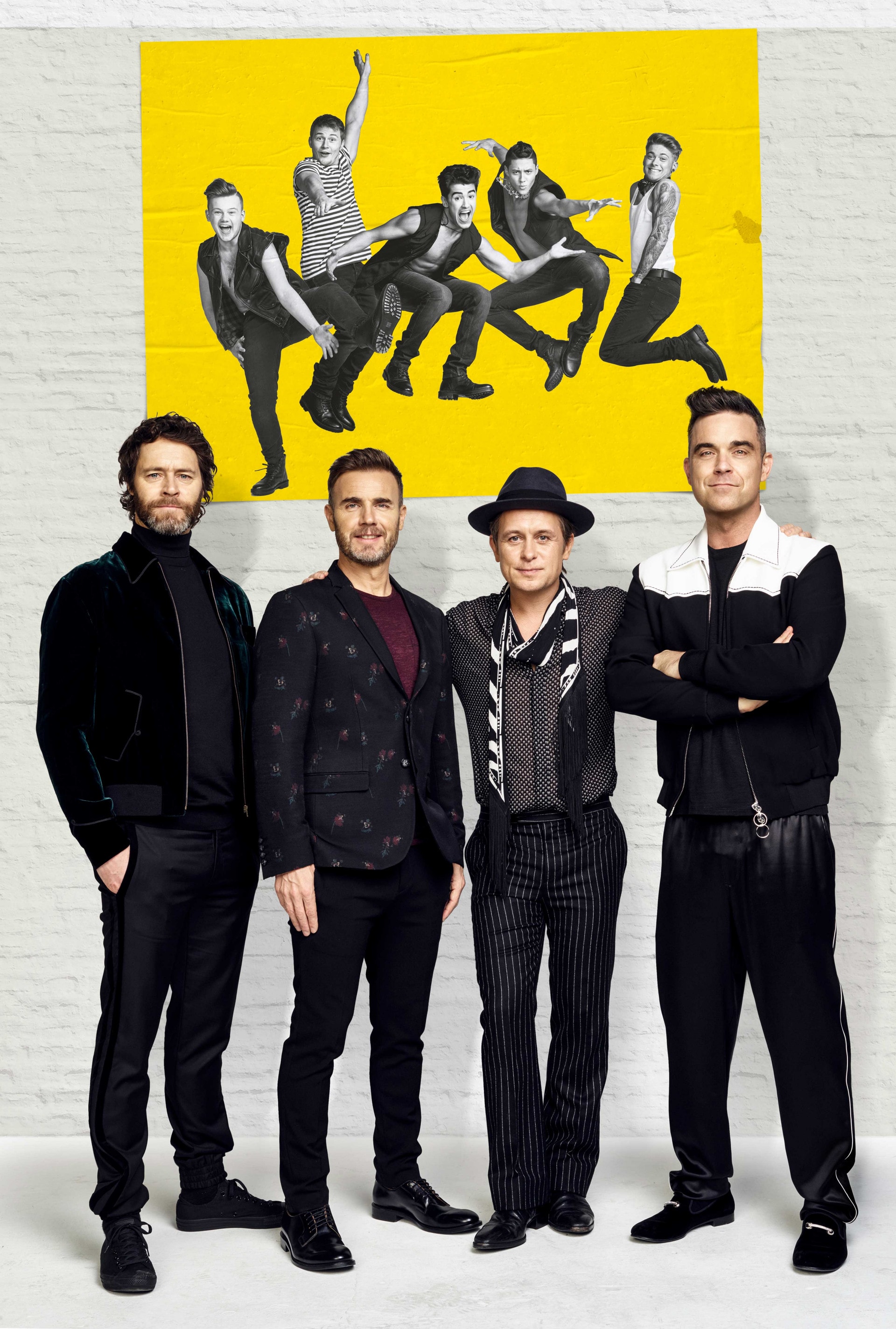 Image of Take That from the press launch of The Band