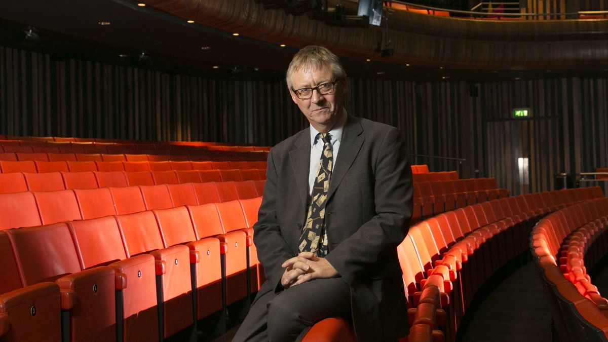 Mark retires from role as theatre boss.
