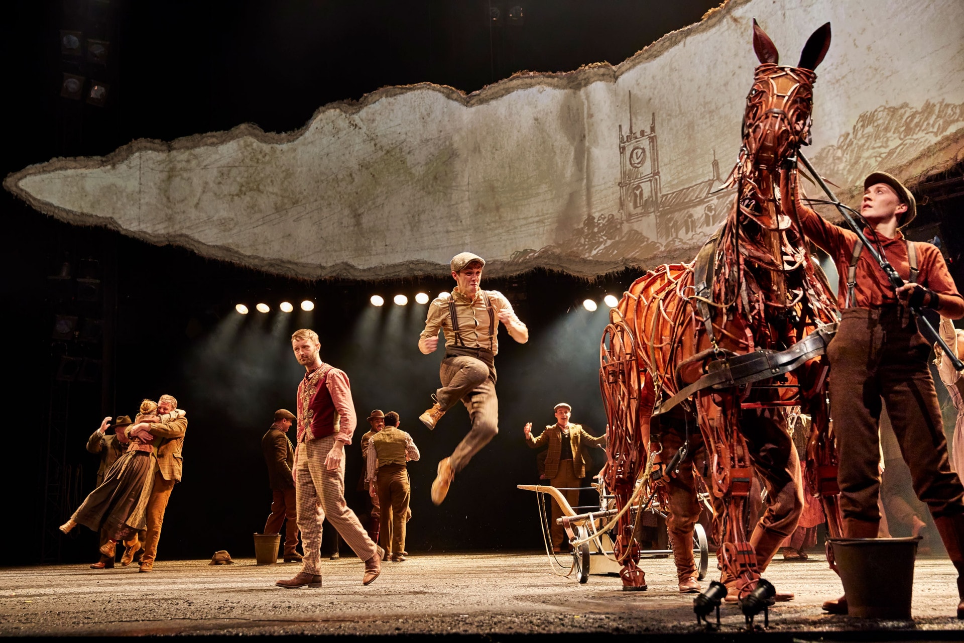 Photo from War Horse, 2019 tour